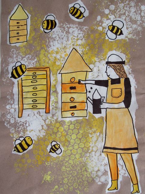 Fotografia Medík od včielok zo školskej záhrady